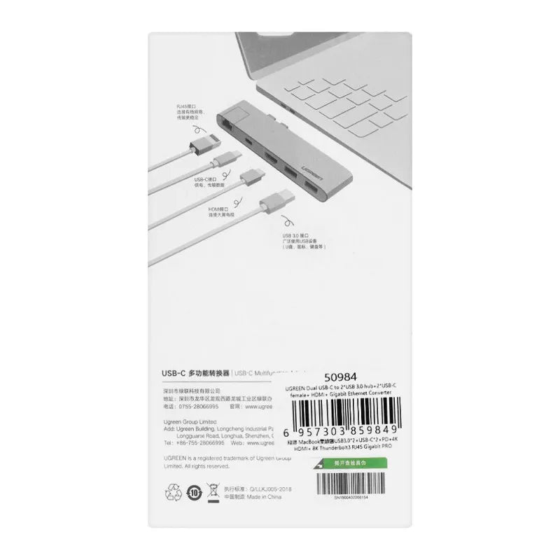 ugreen usb c multifunction adapter, 50984 image4