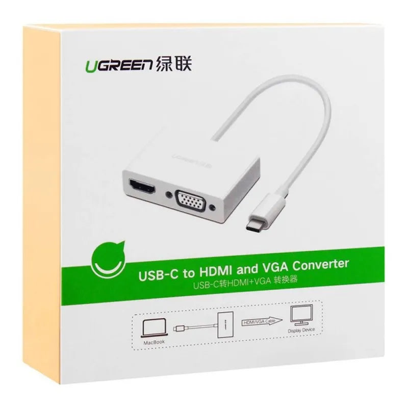 ugreen usb c to hdmi and vga converter, 30843 image2