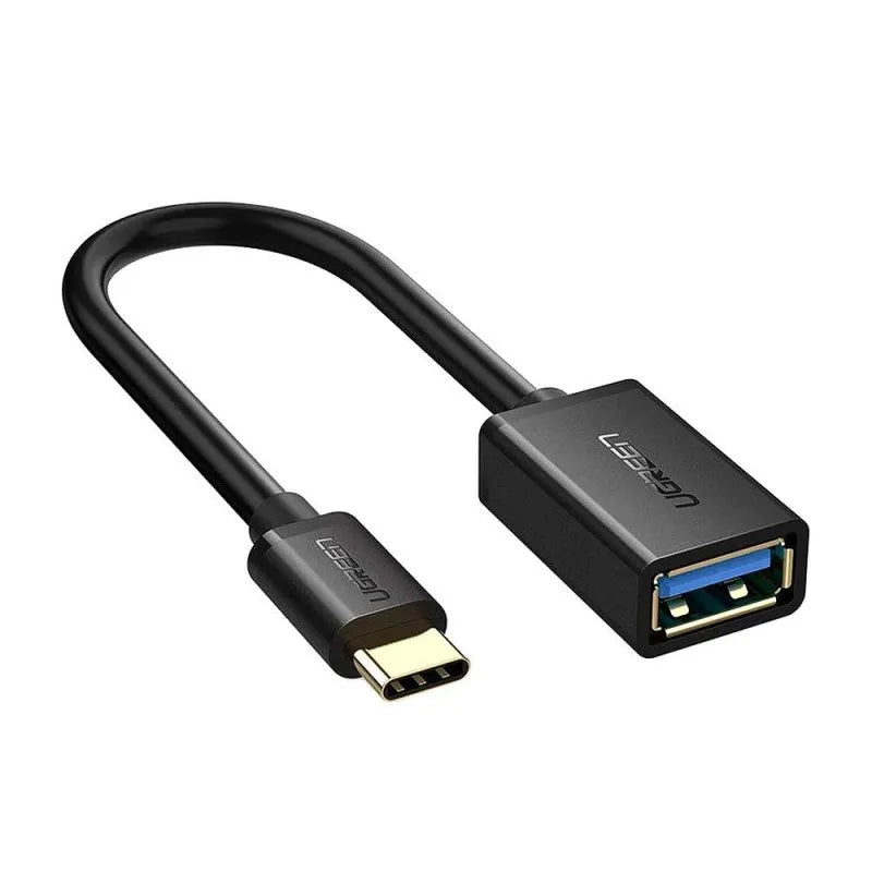 ugreen usb c to usb 3.0 adapter female cable, black, 30701 main image