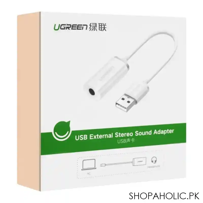 ugreen usb external stereo sound adapter, 30712 image3