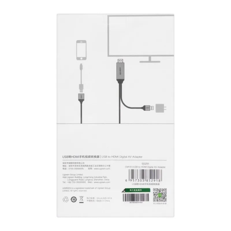 ugreen usb to hdmi digital av adapter, 50291 image5