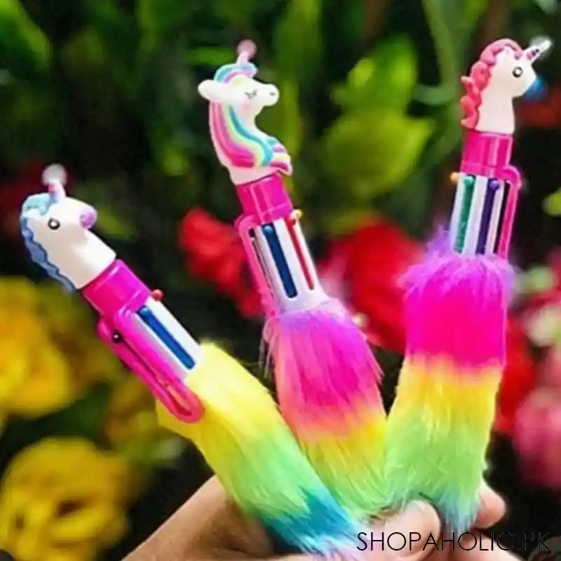 unicorn feather ball point pen main image