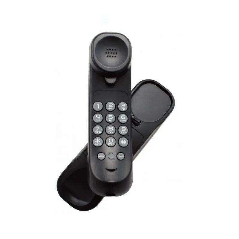 uniden trimline corded phone, black, as7101 main image