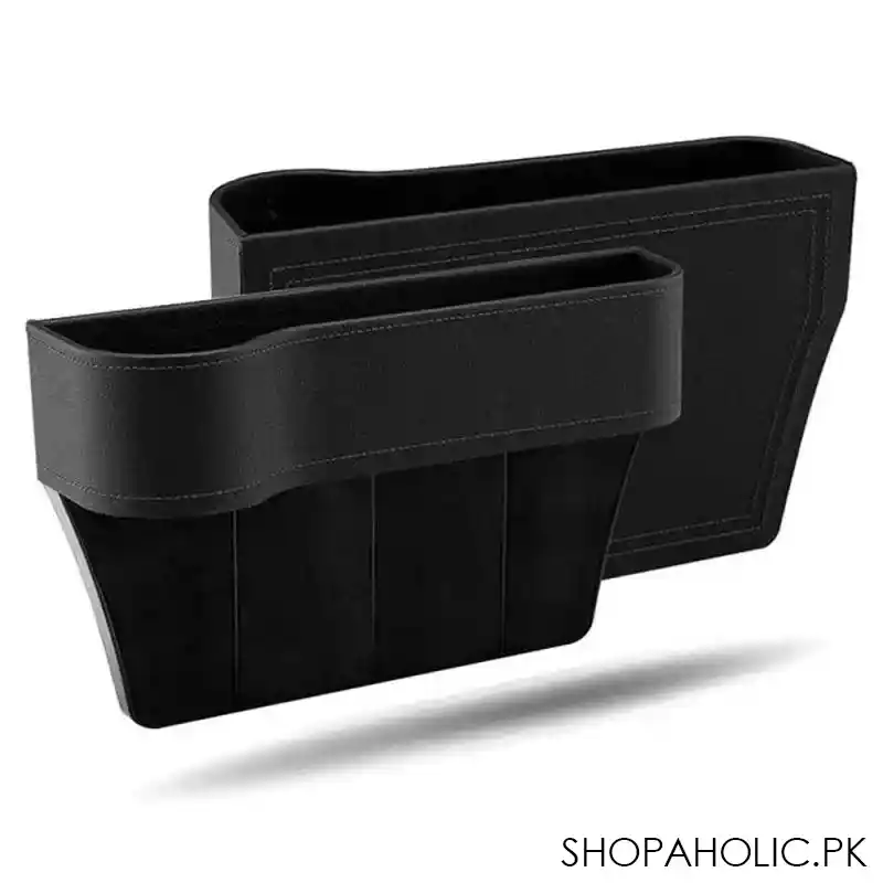 universal car seat console side pocket storage box organizer image4