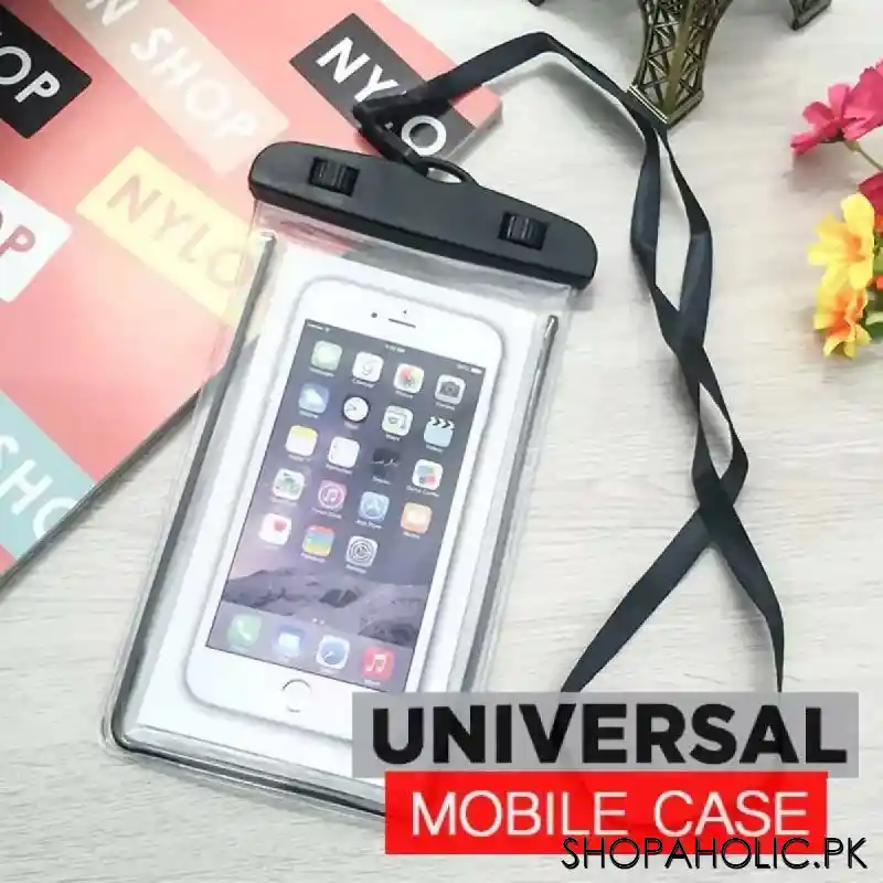 universal waterproof mobile case / pouch main image