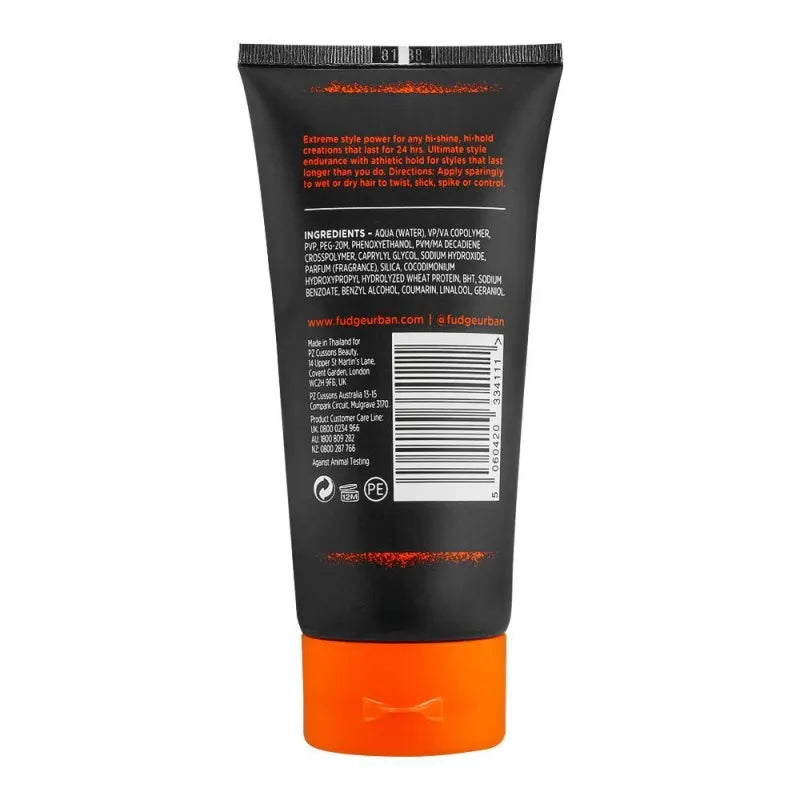 urban fudge hold up ice freeze styling gel, extreme hold for 24 hours, 150ml image2