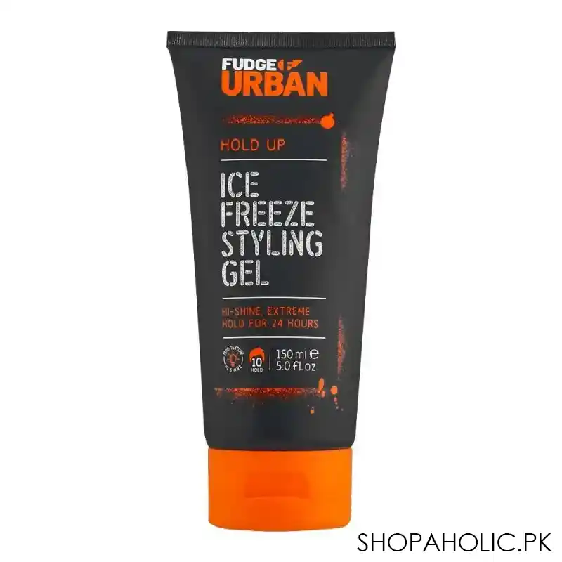 urban fudge hold up ice freeze styling gel, extreme hold for 24 hours, 150ml main image