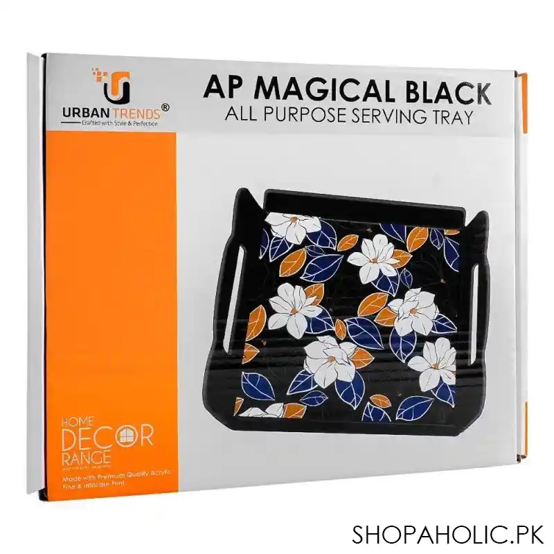 urban trends all purpose tray magical, black, ap b7 image3