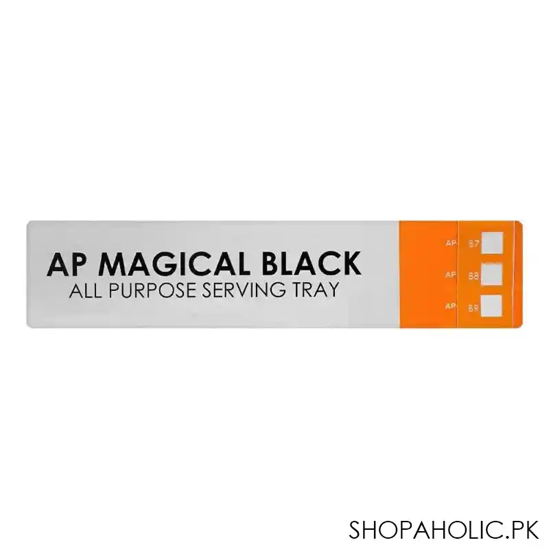 urban trends all purpose tray magical, black, ap b9 image5