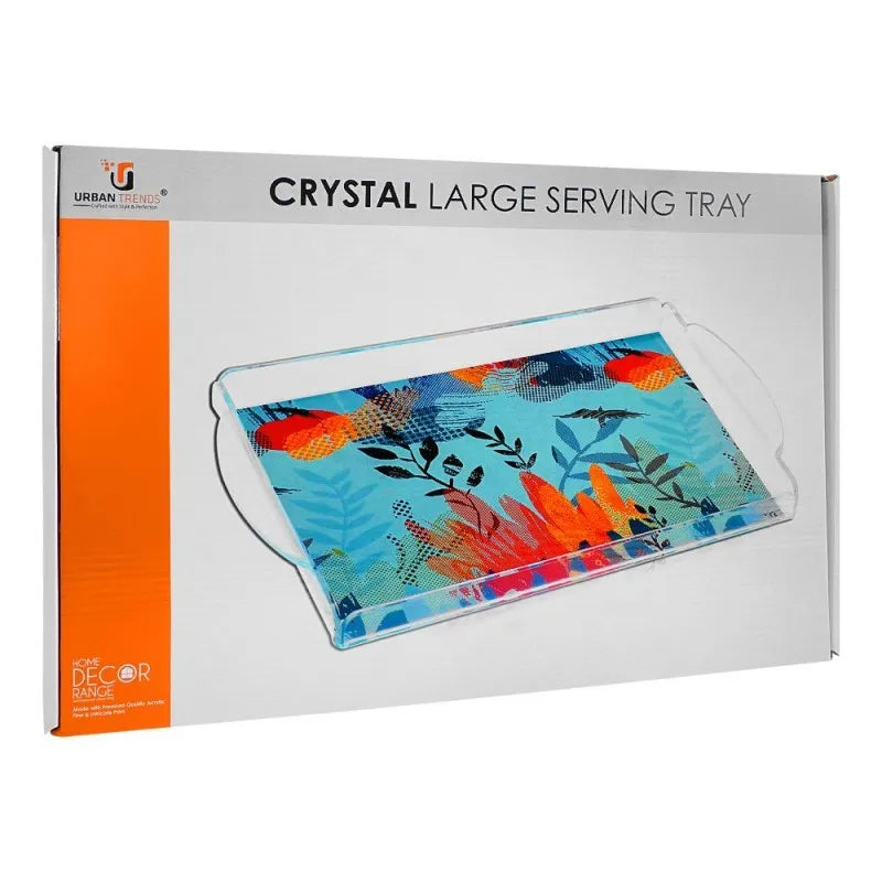 urban trends crystal serving tray, large, ct 02 image3