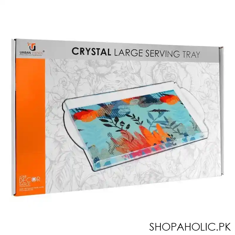 urban trends crystal serving tray, medium, ct 02 image3