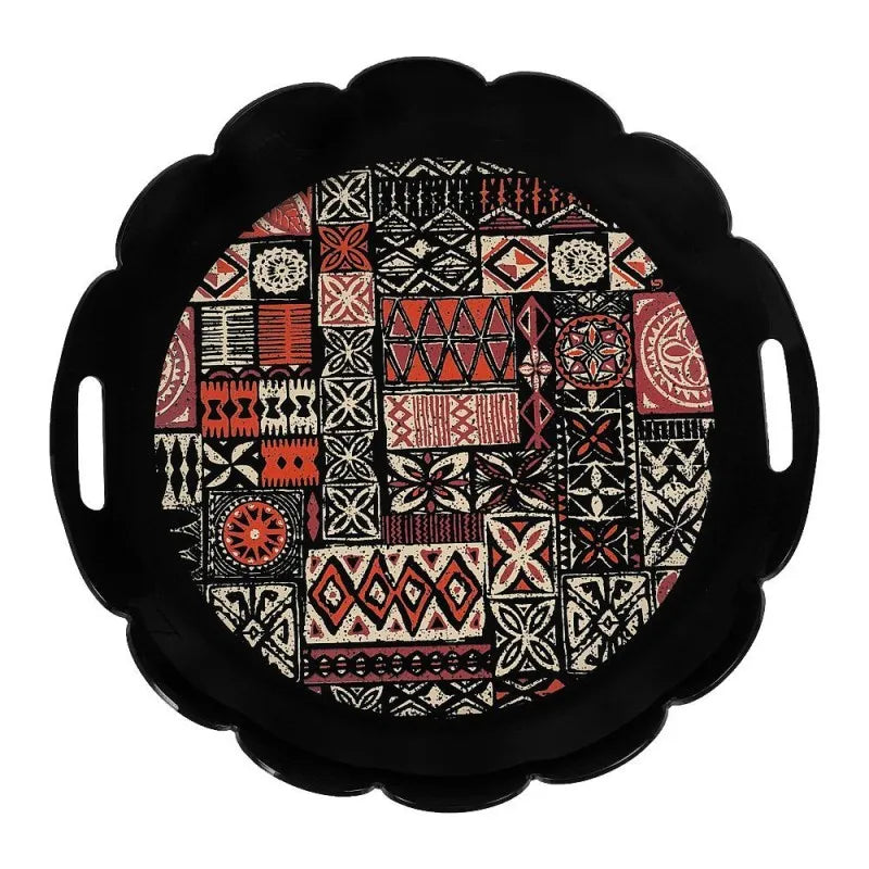 urban trends round tray, black, rp 01 image2