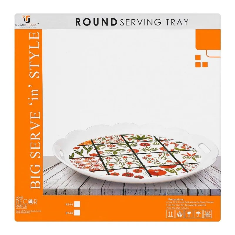 urban trends round tray, black, rp 01 image4