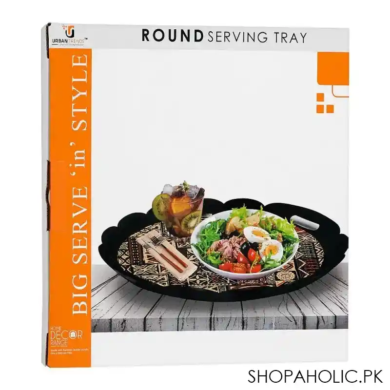 urban trends round tray, milky, rp 02 image3