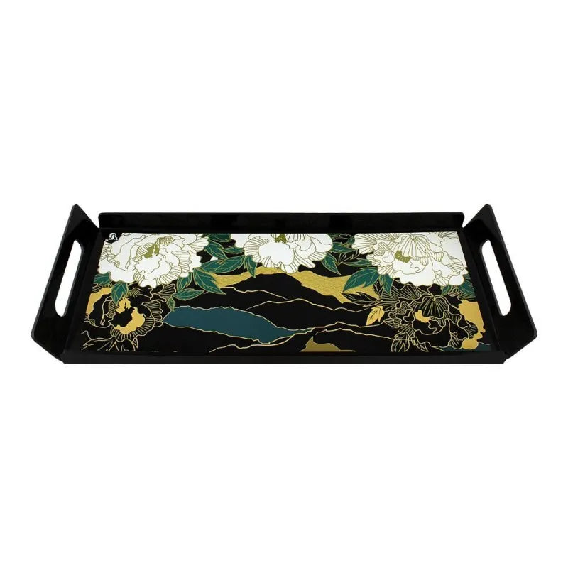 urban trends smart serving tray, magical black, st b5 main image