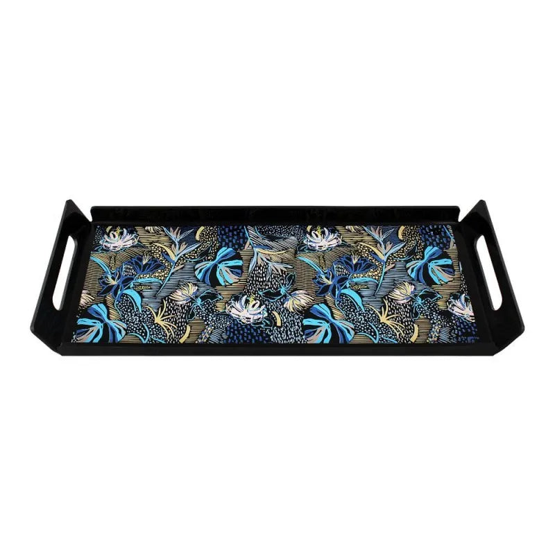 urban trends smart serving tray, magical black, st b7 main image