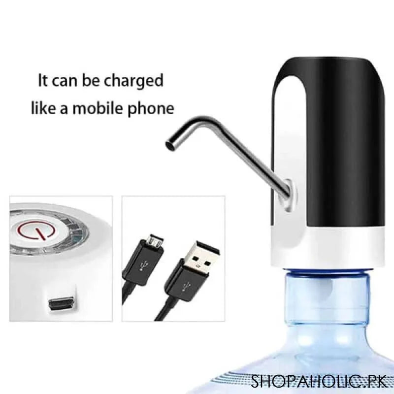 usb cable rechargeable automatic drinking water pump portable water dispenser image4