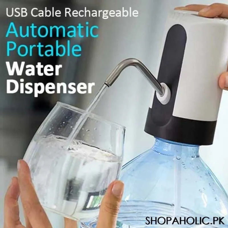 usb cable rechargeable automatic drinking water pump portable water dispenser main image