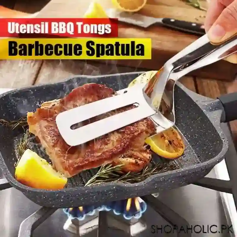 utensil stainless steel bbq tong main image