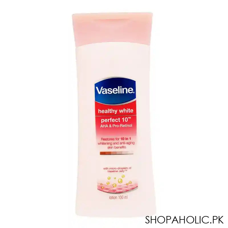 Vaseline Healthy White Perfect 10 Body Lotion, Indonesia, 100ml - Main Image