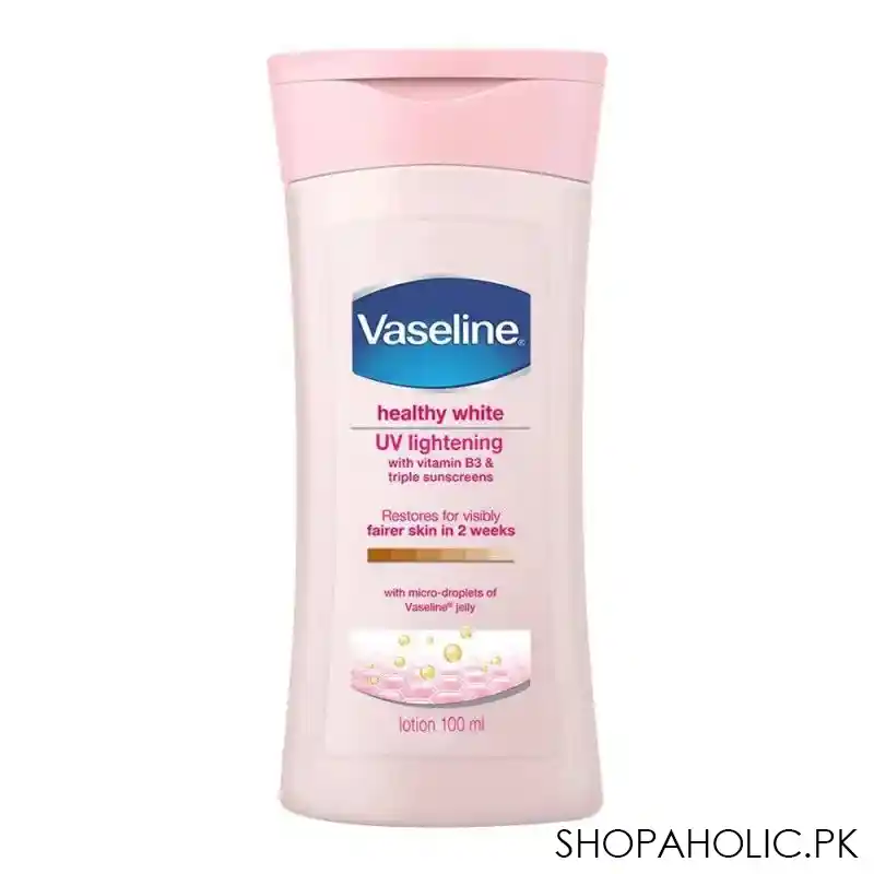 vaseline healthy white uv lightening sunscreen lotion 100ml indonesia main image