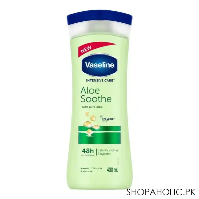 vaseline intensive care aloe soothe lotion 400ml (imported) main image