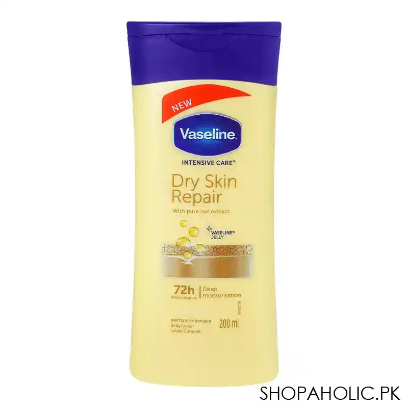 Vaseline Intensive Care Deep Restore Lotion, 200ml (Imported) - Main Image