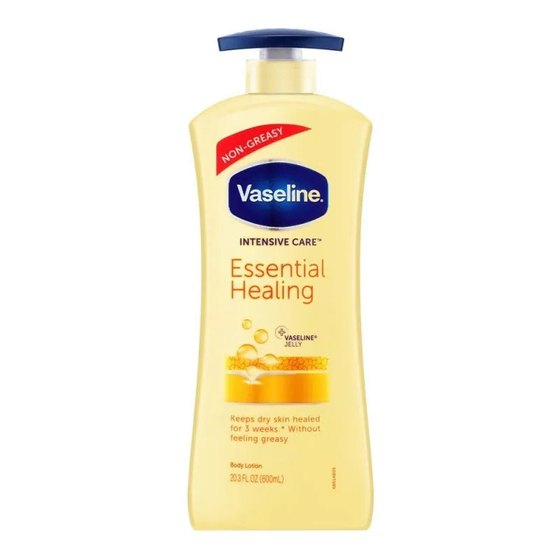 vaseline intensive care essential healing body lotion, pump, 600ml main image