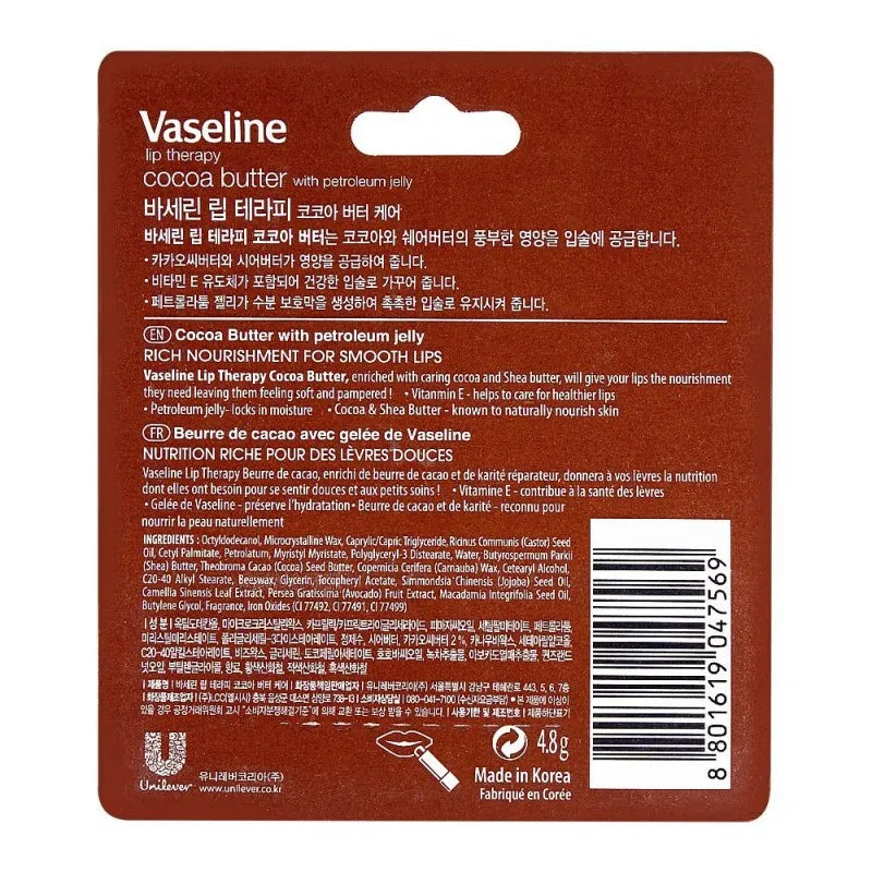 vaseline lip therapy, cocoa butter, 4.8g image2