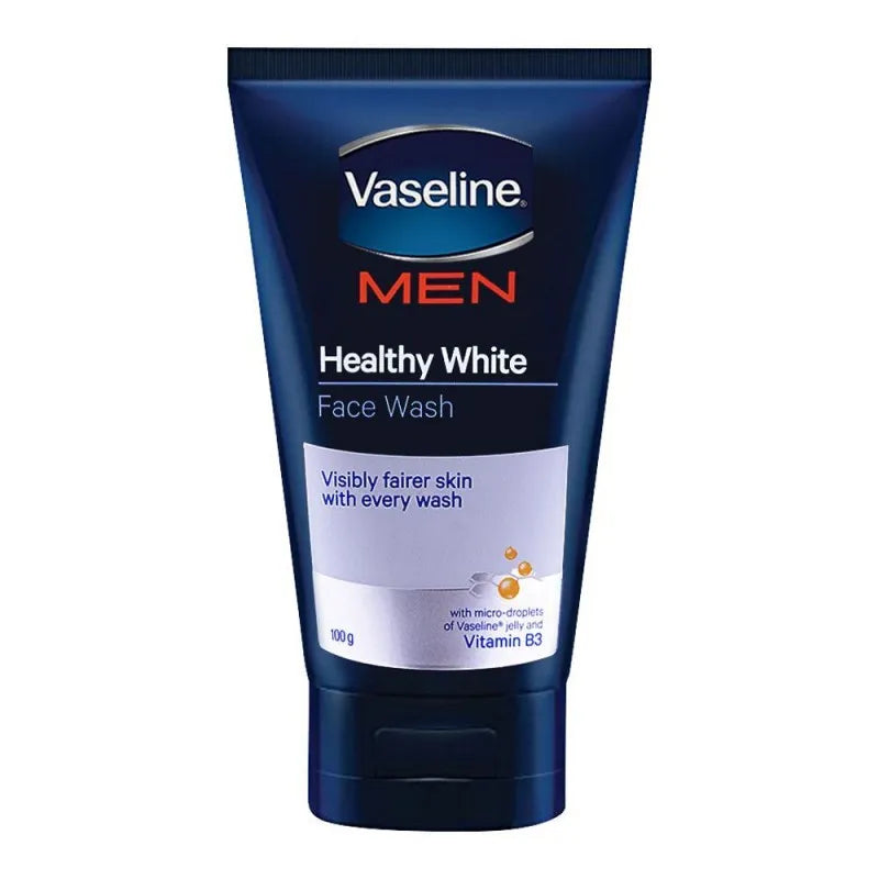 vaseline men healthy white face wash 100gm main image