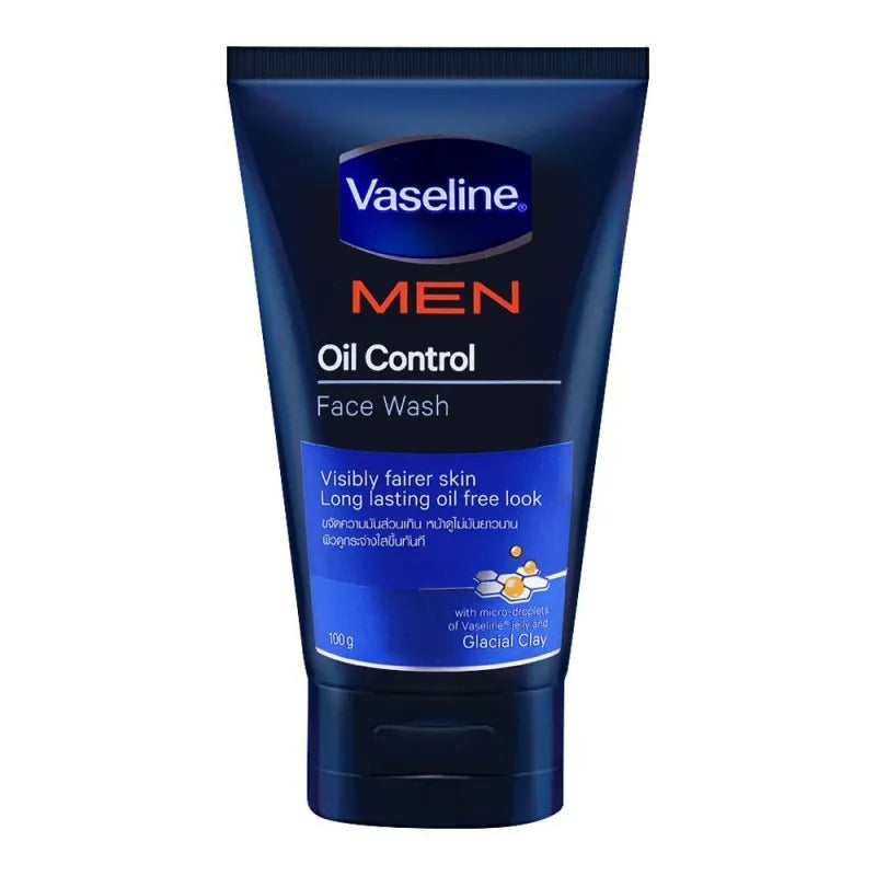 vaseline men oil control face wash 100gm main image