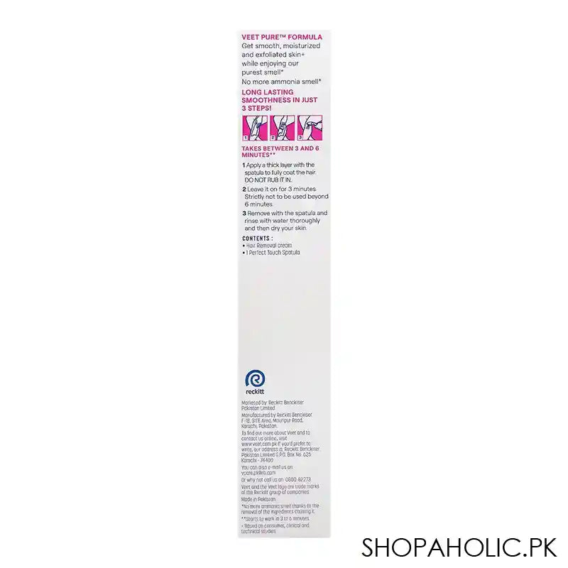 Veet Pure Shea Butter Normal Skin Hair Removal Cream, 200g - Image 3