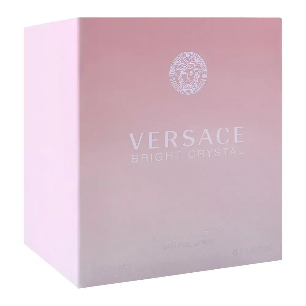 versace bright crystal eau de toilette, 200ml image2