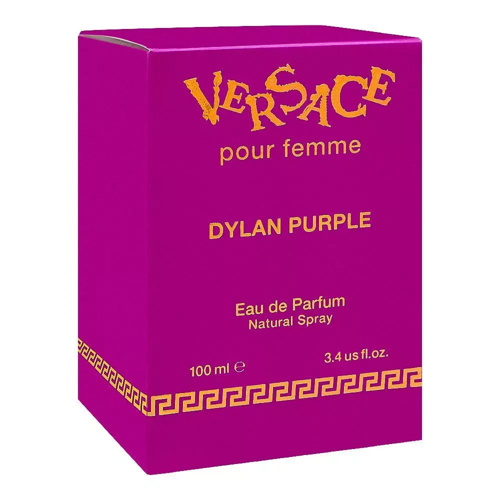 versace dylan purple pour femme eau de parfum, for women, 100ml image2