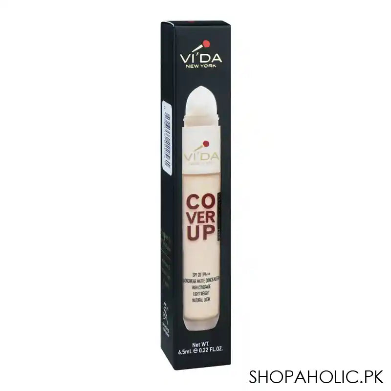 Vi'da New York Cover Up Concealer & Corrector, High Coverage, Lightweight, SPF 20, PA+++, 21 Medium - Main Image