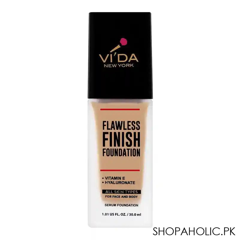 Vi'da New York Flawless Finish Foundation, 195 Sandy - Main Image