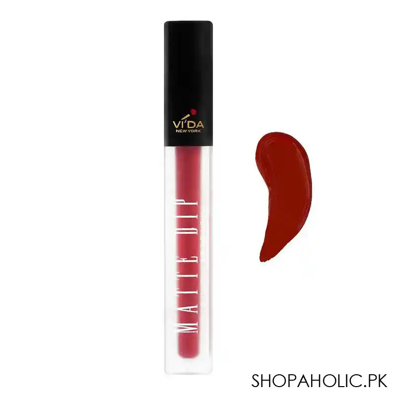 Vi'da New York Matte Dip Liquid Lipstick, 06 Love Sauce - Main Image