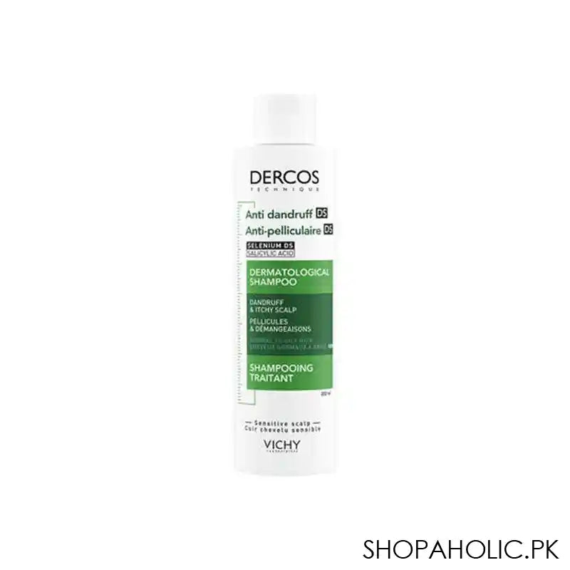 Vichy Dercos Anti-Dandruff Shampoo, For Normal To Oily hair, 200ml - Main Image