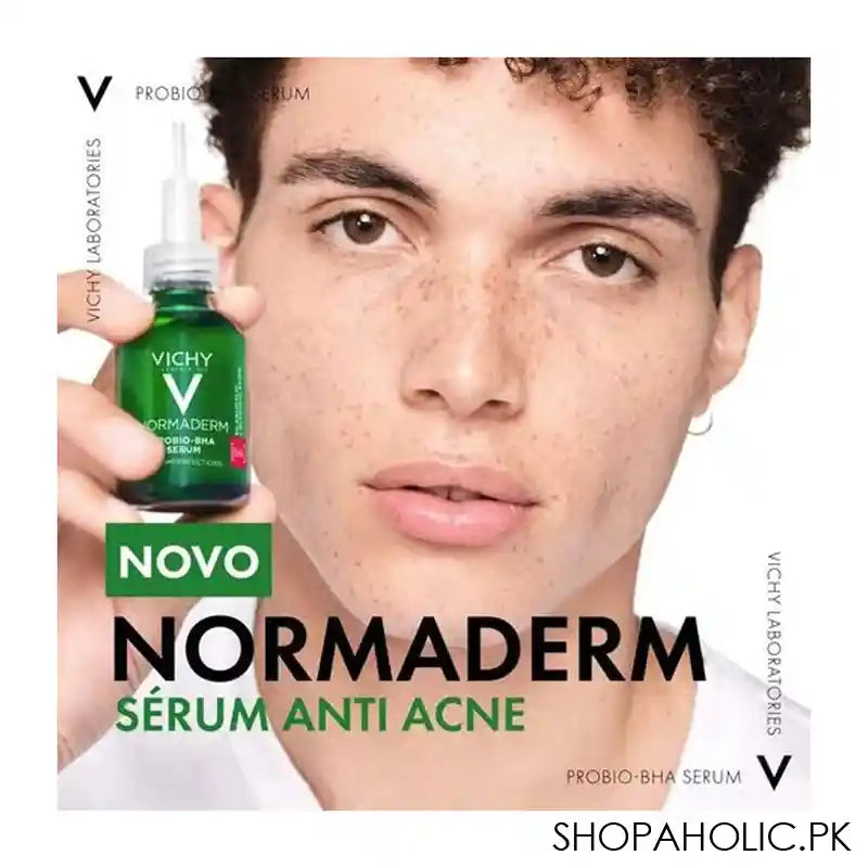 Vichy Normaderm Probio-Bha Anti-Imperfections Serum, For Oily Acne-Prone Skin, 30ml - Image 3