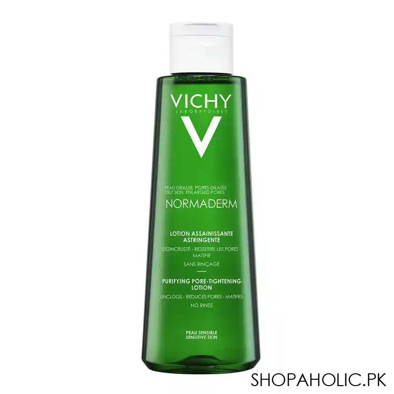 Vichy Normaderm Purifying Pore Tightening Lotion, For Oily Acne-Prone Skin, 200ml - Main Image