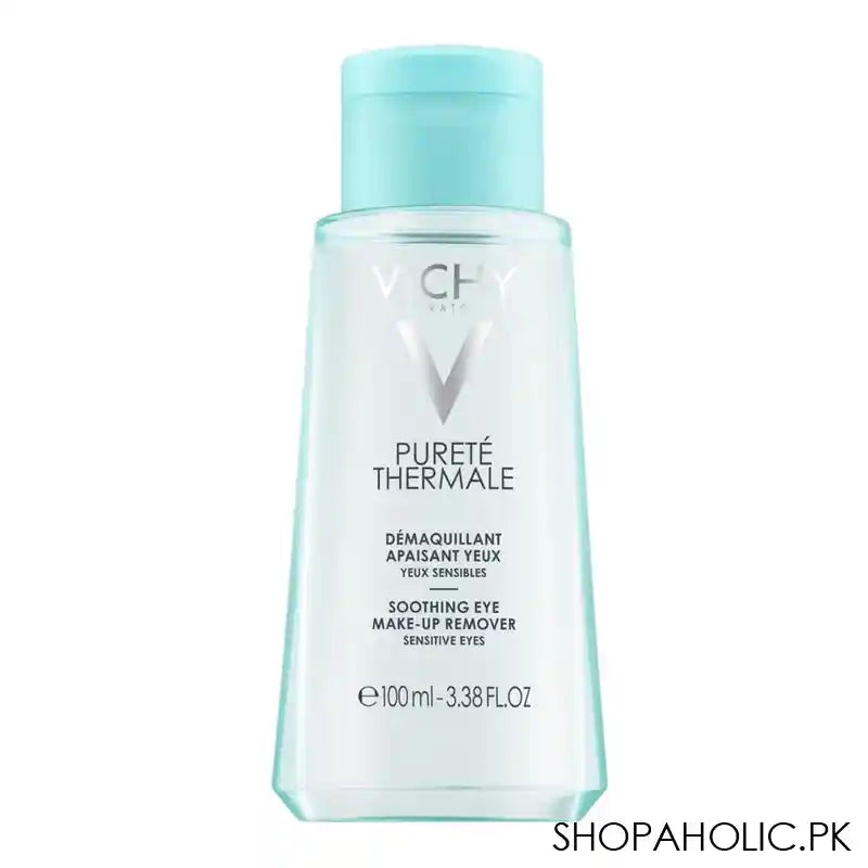 Vichy Purete Thermale Soothing Eye Make-up Remover, For Sensitive Eyes, 100ml - Main Image