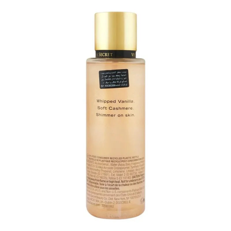 victoria secret bare vanilla shimmer fragrance mist, 250ml image2