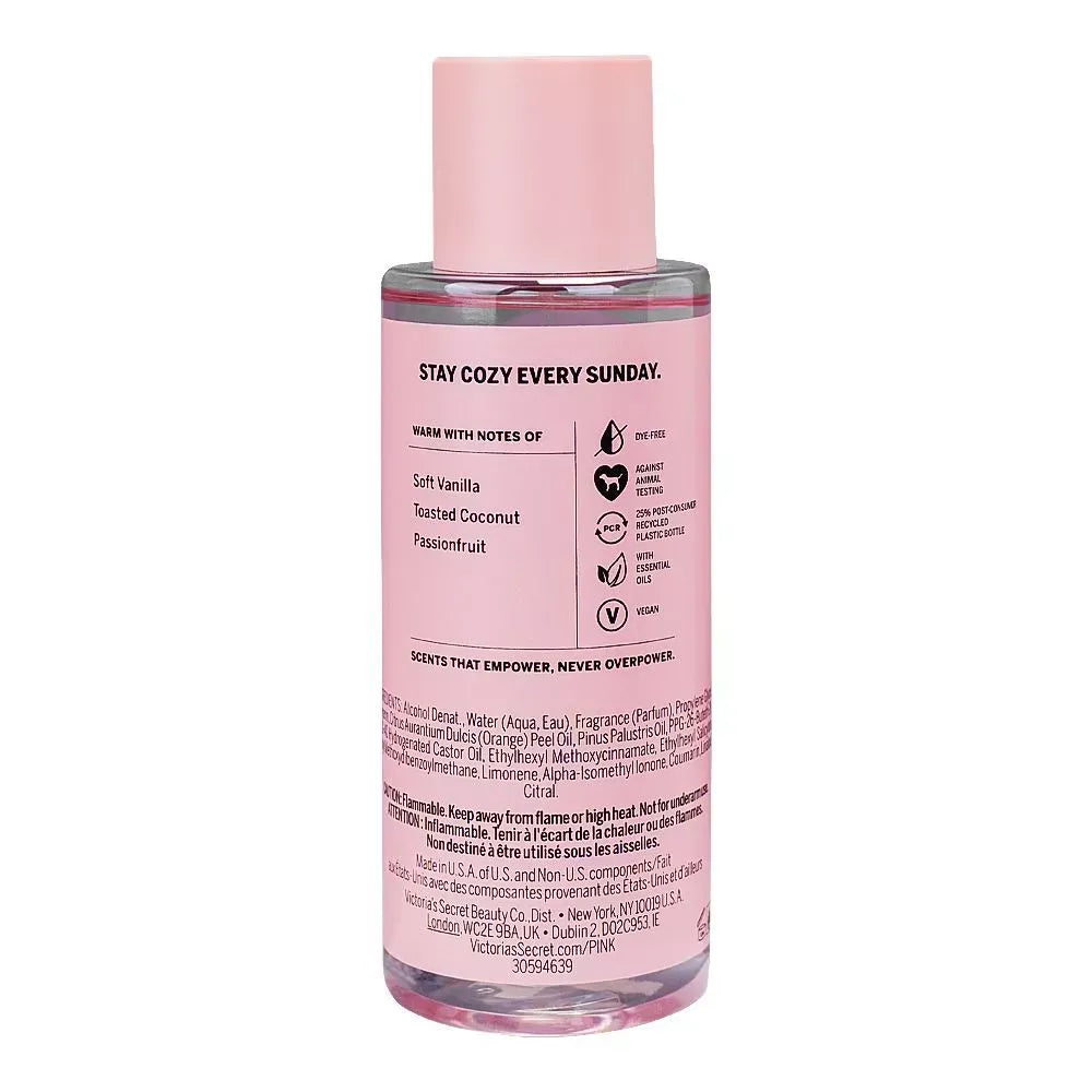 victoria's secret pink warm & cozy fragrance mist, for women, 250ml image2