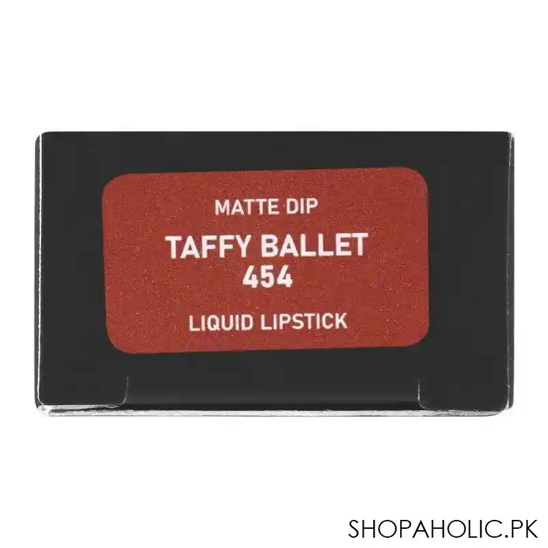 vi'da new york matte dip liquid lipstick, 454 taffy ballet image5