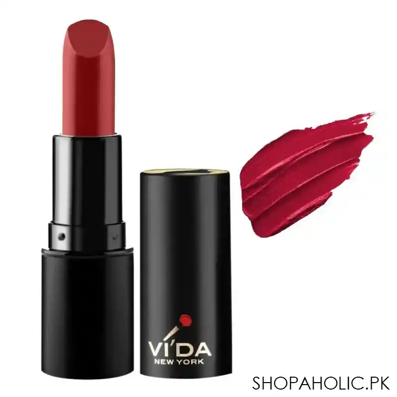 vi'da new york matte matters lipstick, 04 runway queen main image