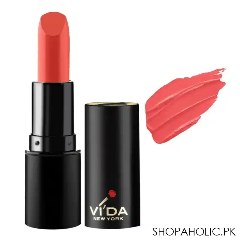 vi'da new york matte matters lipstick, 303 tropical sun main image