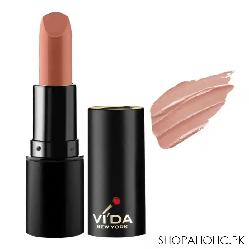 vi'da new york matte matters lipstick, 451 second skin main image