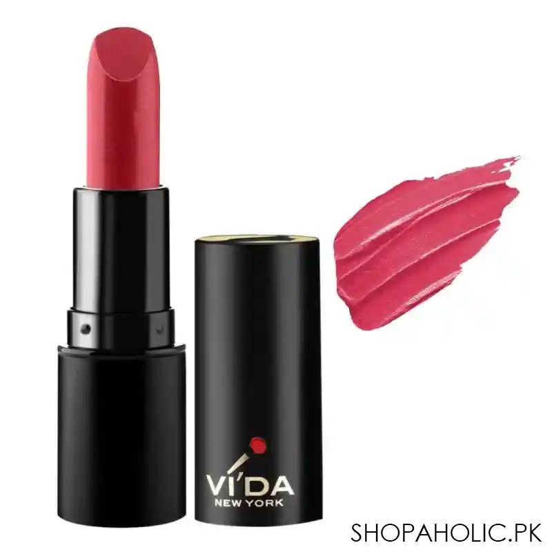 vi'da new york matte matters lipstick, t1 hot shot main image