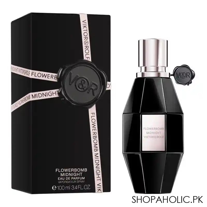 Viktor & Rolf Flower Bomb Midnight Eau De Parfum, For Women, 100ml - Main Image