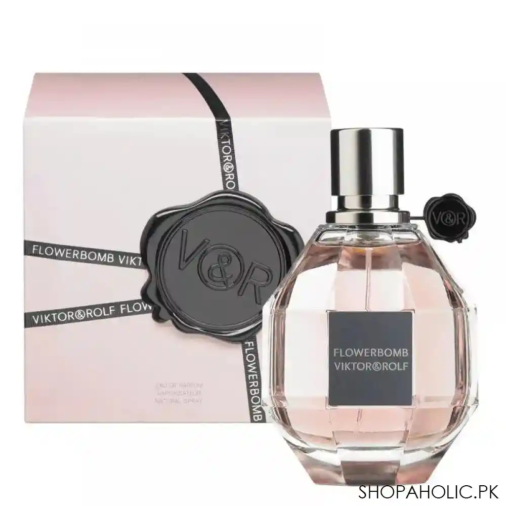 viktor & rolf flowerbomb eau de parfum, fragrance for women, 100ml image2